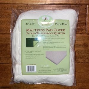 Playard Mattress Pad Cover